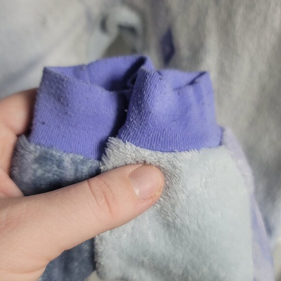 #353 Frozen Elsa sz 4-5 Toddler Onesie Sleeper - Picture 7 of 7